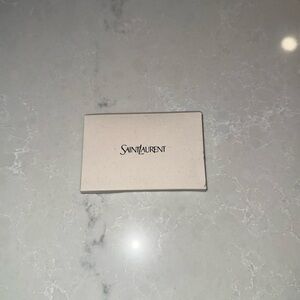Authentic Brand New Saint Laurent Care Card Cards and Envelope for Authenticity